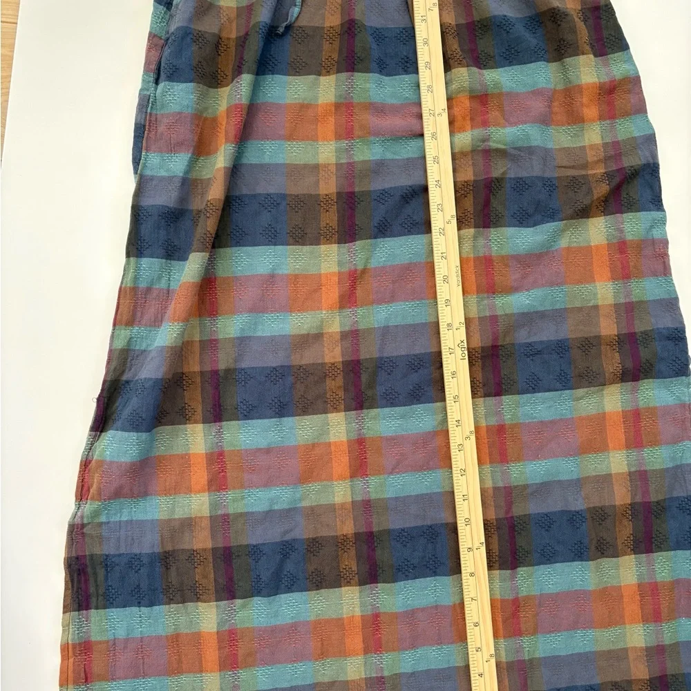 Ace & Jig Multicolor Striped Midi Dress Cottagecore Boho Spring - Picture 6 of 8